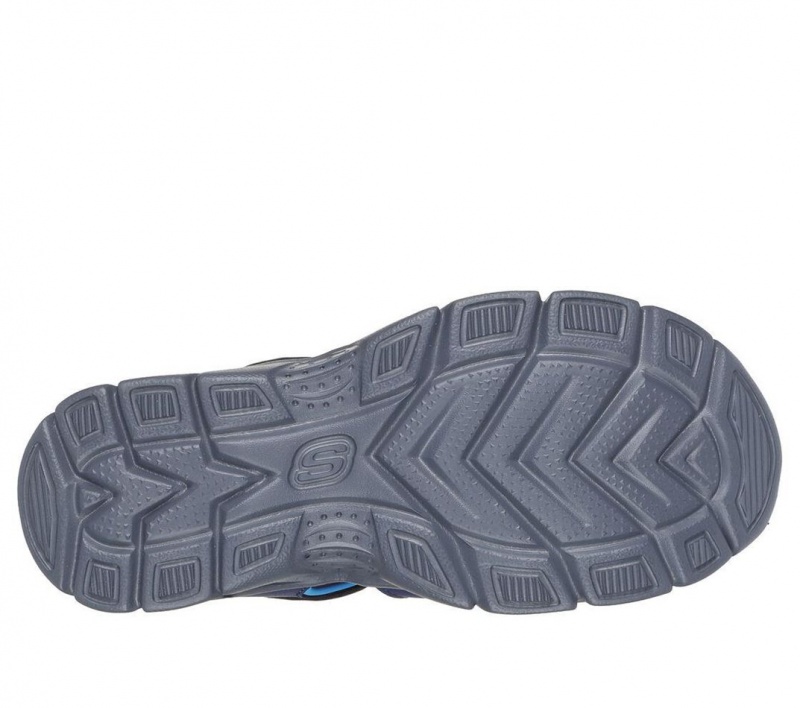 Navy Skechers Relix - Valdex Boys' Sandals | PKLD-95078