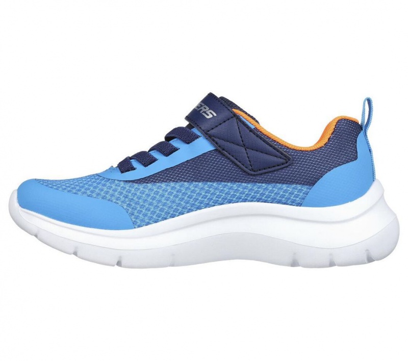 Navy Skechers Skech Fast - Solar-squad Boys' Sneakers | KZCE-58420