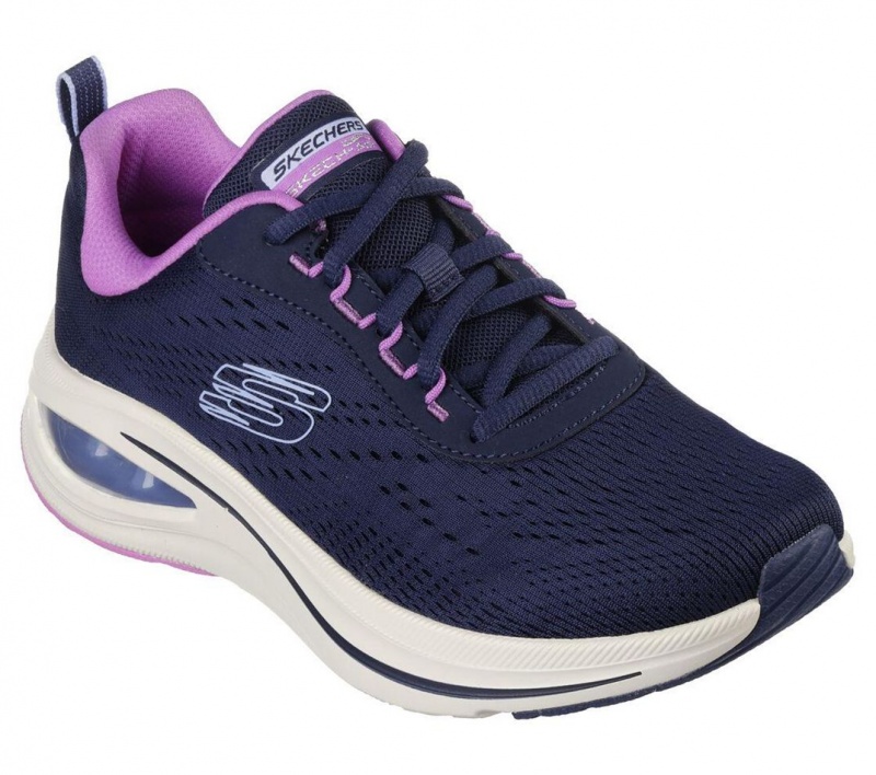 Navy Skechers Skech-air Meta - Aired Out Women's Sneakers | BLRS-92135