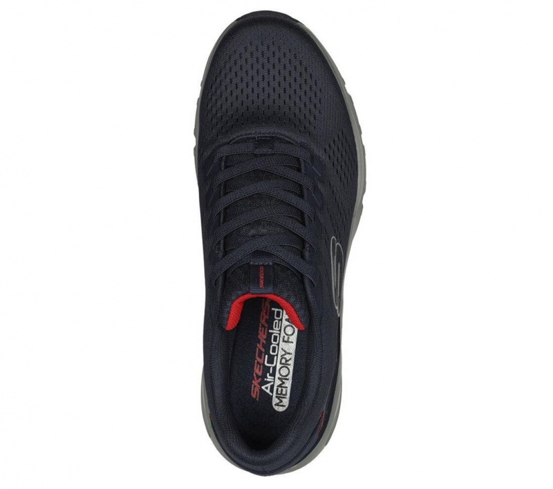 Navy Skechers Skech-air Ventura Men's Sneakers | WVEM-41568