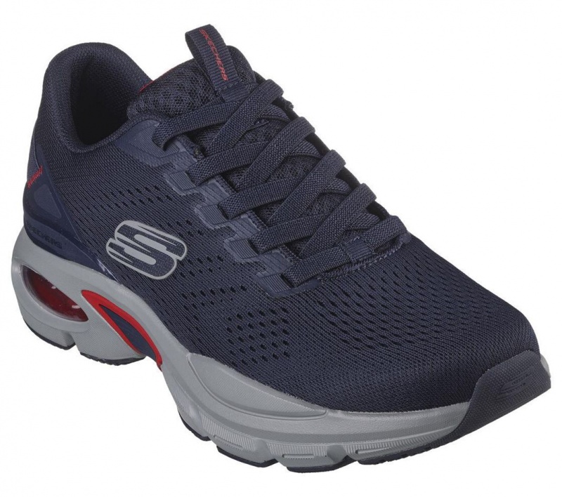 Navy Skechers Skech-air Ventura Men's Sneakers | WVEM-41568