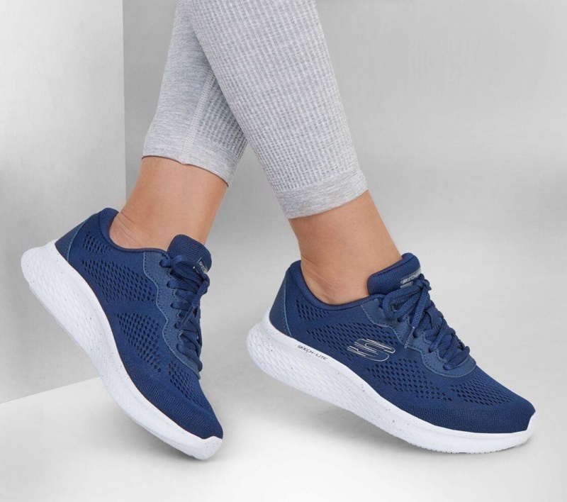 Navy Skechers Skech-lite Pro Women's Sneakers | XBHG-37695