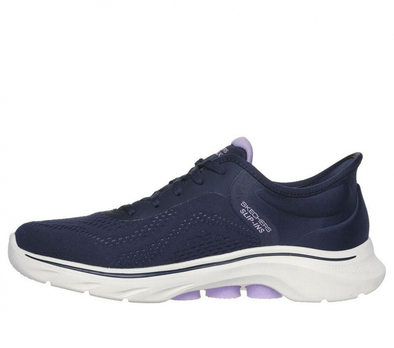 Navy Skechers Slip-ins: Go Walk 7 - Valin Women's Sneakers | YJAC-94823