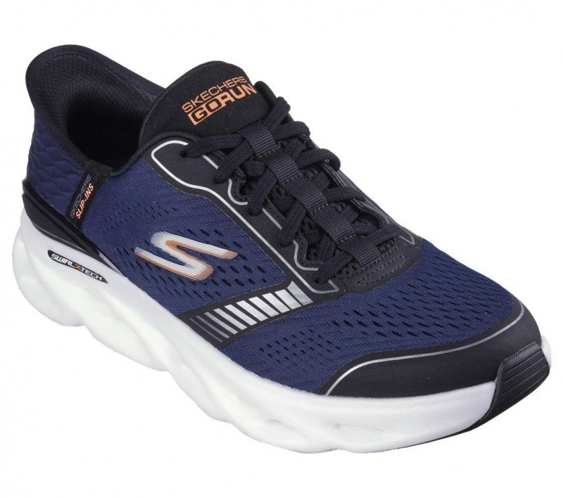 Navy Skechers Slip-ins: Gr Swirl Tech Speed - Surpass Men's Sneakers | XAJU-59206