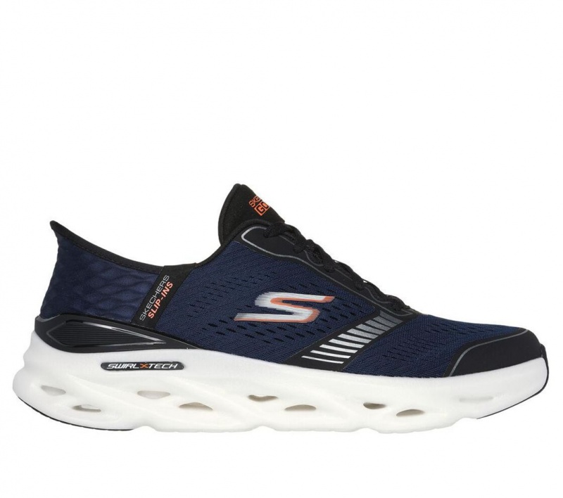 Navy Skechers Slip-ins: Gr Swirl Tech Speed - Surpass Men\'s Sneakers | XAJU-59206