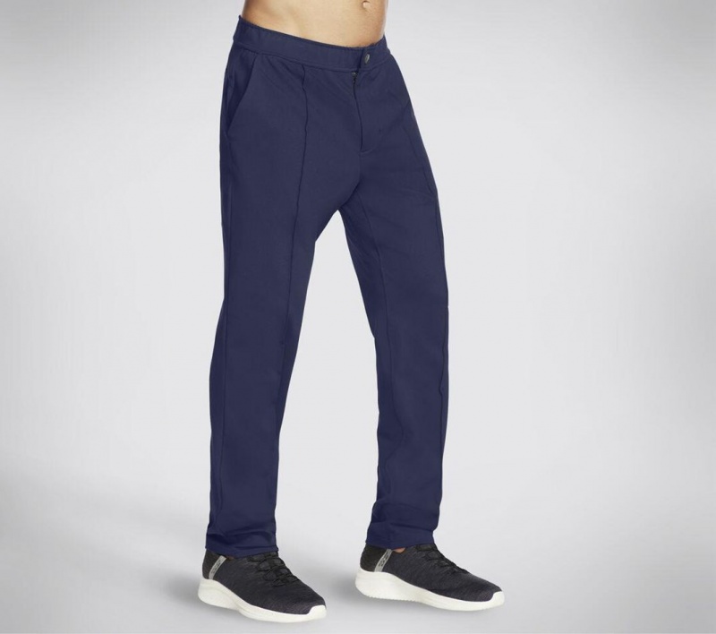 Navy Skechers Slip-ins Hybrid Classic Men\'s Pants | MKRC-50371