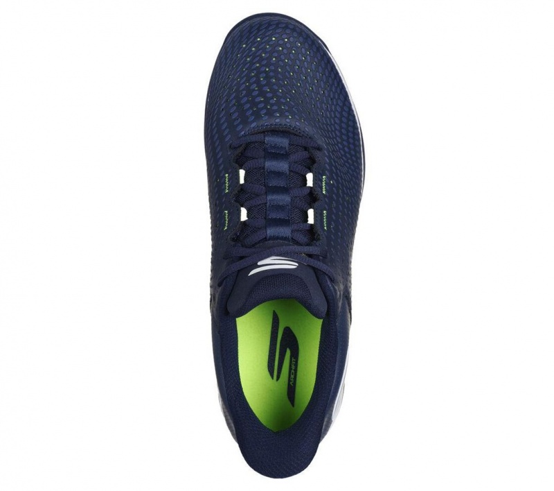 Navy Skechers Slip-ins Relaxed Fit: Viper Court Reload Men's Sneakers | IJLQ-16983