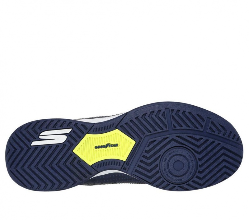 Navy Skechers Slip-ins Relaxed Fit: Viper Court Reload Men's Sneakers | IJLQ-16983