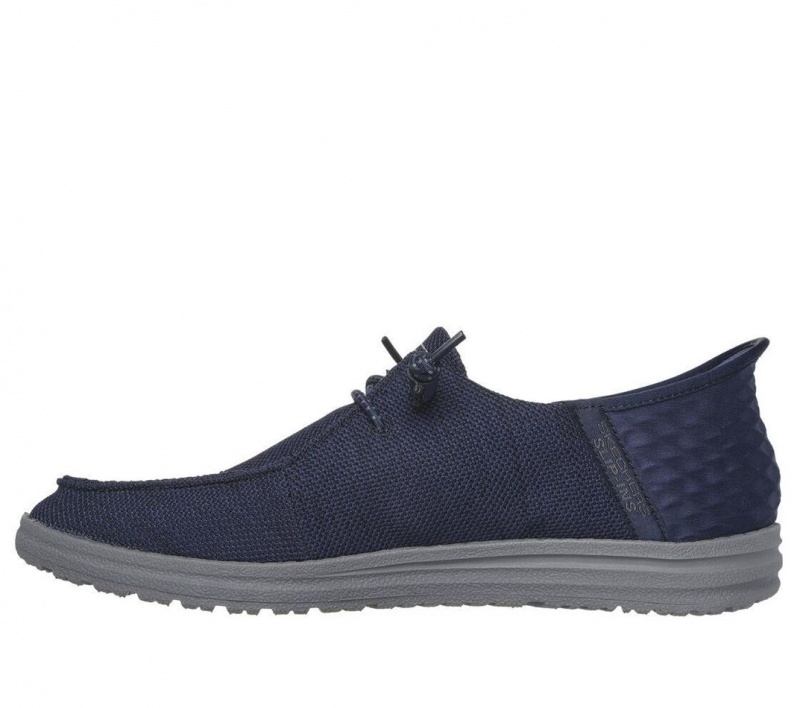 Navy Skechers Slip-ins Rf: Melson - Bronn Men's Boat Shoes | QFTI-07251