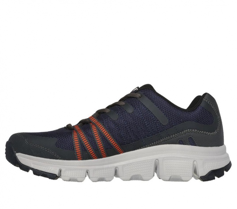 Navy Skechers Summits At - Twin Bridges Men's Sneakers | HWKQ-64589