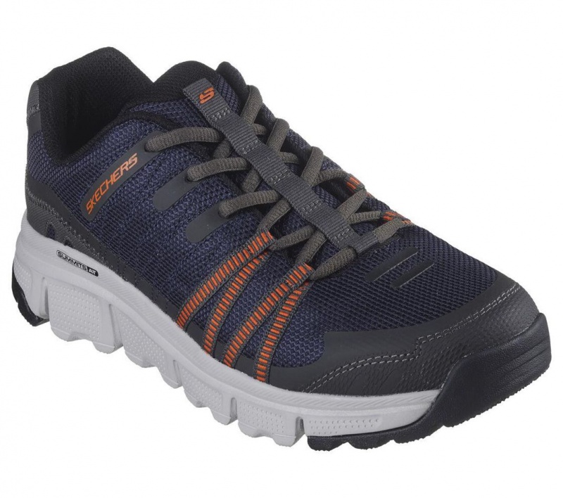 Navy Skechers Summits At - Twin Bridges Men's Sneakers | HWKQ-64589