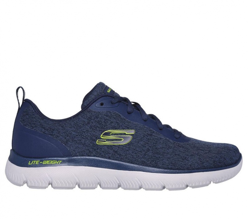 Navy Skechers Summits - Forrader Men\'s Sneakers | LBQD-73058