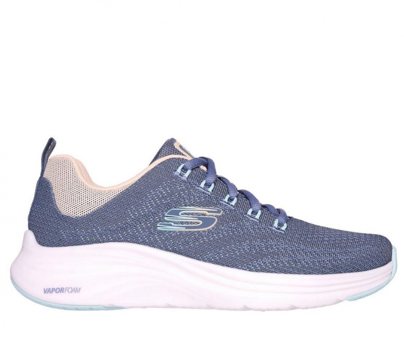 Navy Skechers Vapor Foam Women\'s Sneakers | MURK-54297