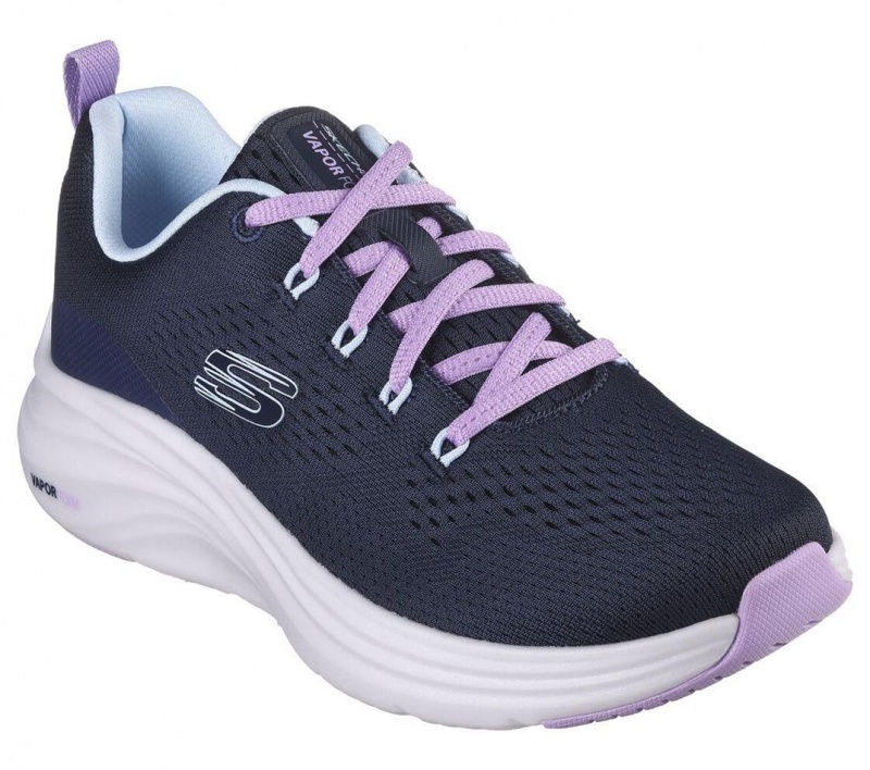 Navy Skechers Vapor Foam - Fresh Trend Women's Sneakers | JVGY-67493