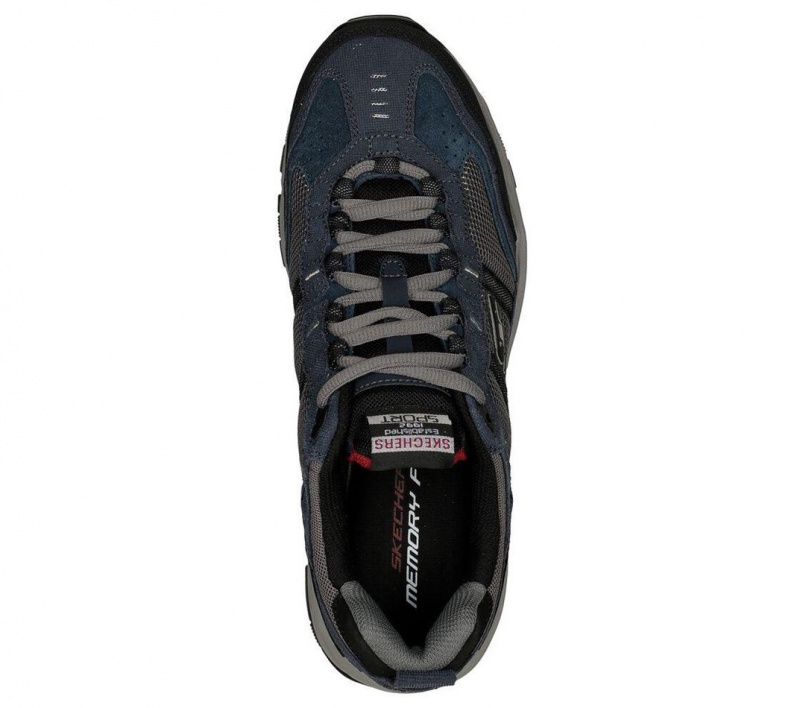 Navy Skechers Vigor 2.0 - Trait Men's Sneakers | HTPC-47605