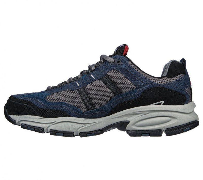 Navy Skechers Vigor 2.0 - Trait Men's Sneakers | HTPC-47605