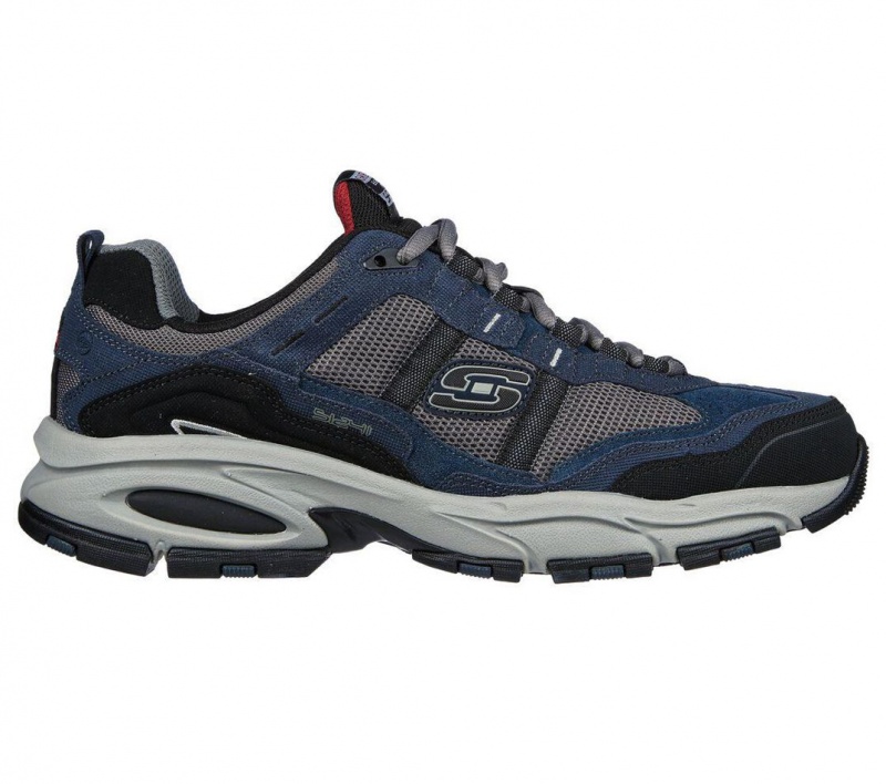 Navy Skechers Vigor 2.0 - Trait Men's Sneakers | HTPC-47605