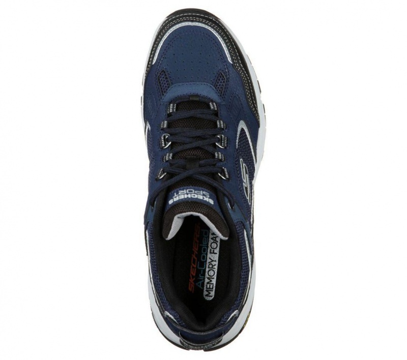 Navy Skechers Vigor 3.0 Men's Sneakers | PVGN-23197