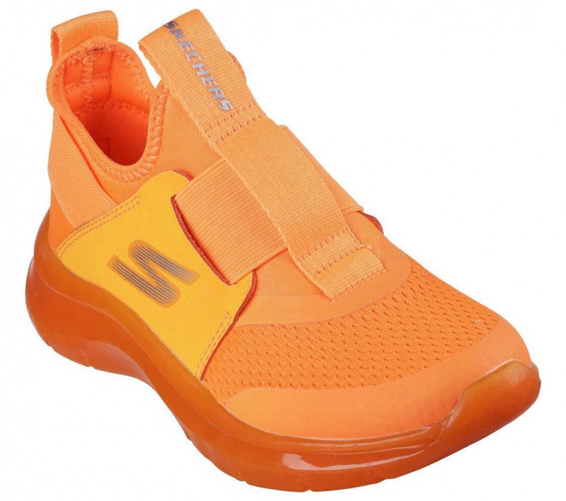 Orange Skechers Skech Fast Ice Boys' Sneakers | JNAQ-50628