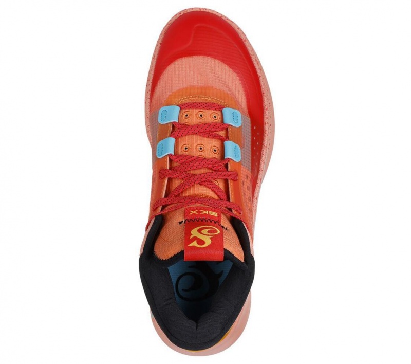 Orange Skechers Snoop Dogg: Skx Resagrip - Boss Treatment Men's Sneakers | MBIE-15306