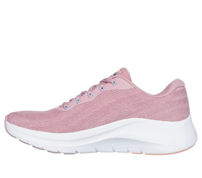 Pink Skechers Arch Fit 2.0 - Rich Vision Women's Sneakers | VWKH-15807