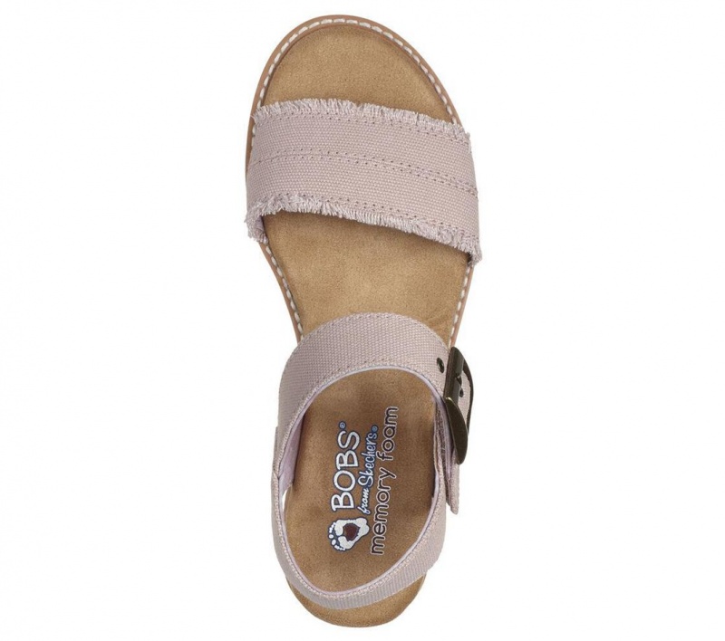 Pink Skechers Bobs Desert Kiss - Adobe Princess Women's Sandals | IBWR-78510