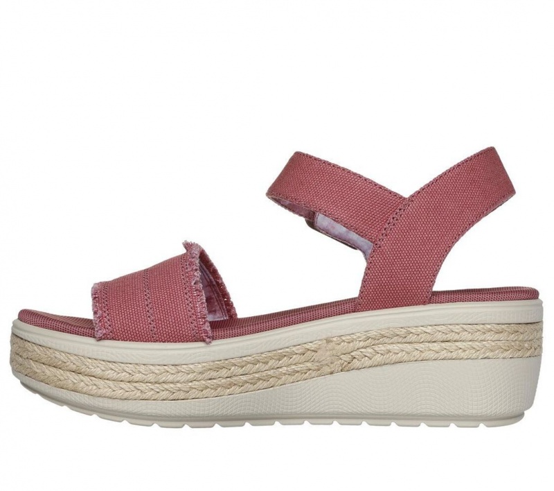 Pink Skechers Bobs Empress Women's Sandals | IWDC-19024