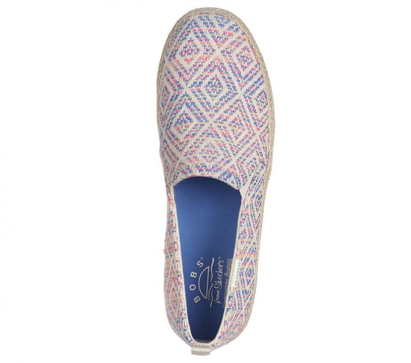 Pink Skechers Bobs Flexpadrille 3.0 - Sun Edit Women's Slip On | NLDQ-18563