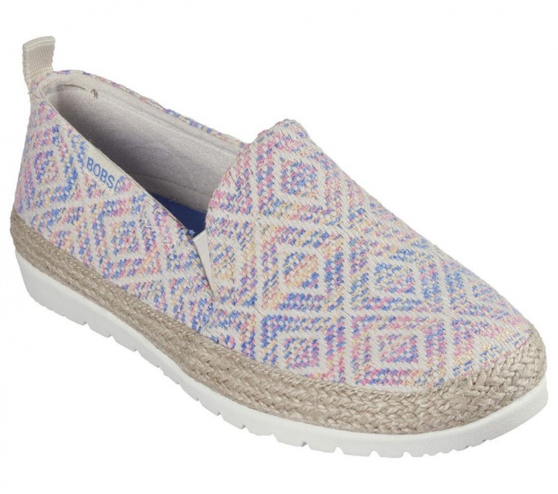 Pink Skechers Bobs Flexpadrille 3.0 - Sun Edit Women's Slip On | NLDQ-18563