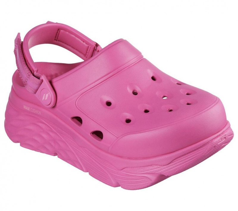 Pink Skechers Foamies: Max Cushioning - Dream Women's Sandals | GPOT-29504