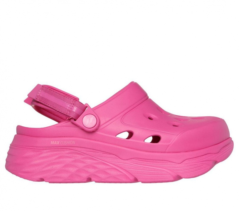 Pink Skechers Foamies: Max Cushioning - Dream Women\'s Sandals | GPOT-29504