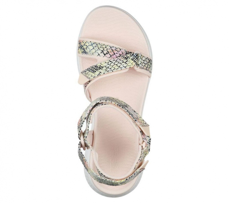 Pink Skechers Go Golf 600 - Charms Women's Sandals | FMQJ-42897