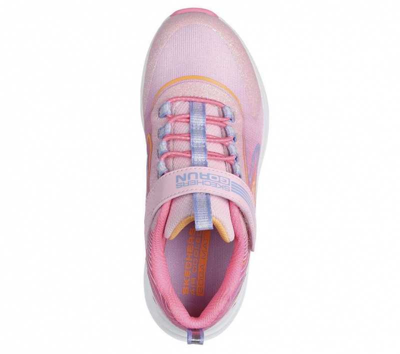 Pink Skechers Go Run Accelerate Girls' Sneakers | EAHK-29803