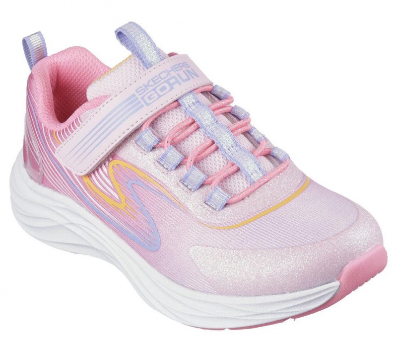 Pink Skechers Go Run Accelerate Girls' Sneakers | EAHK-29803