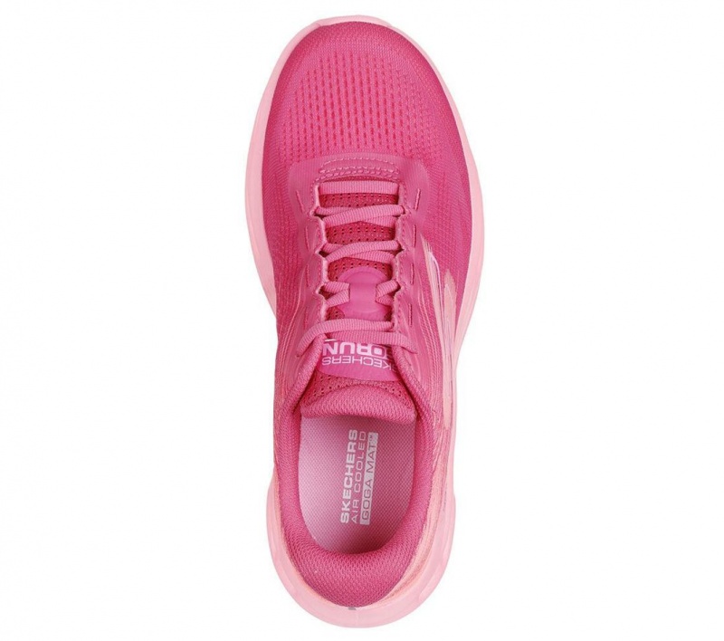 Pink Skechers Go Run Swirl Tech Speed - Ultimate Stride Women's Sneakers | IWJX-84163