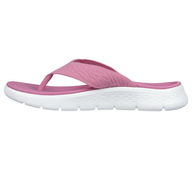 Pink Skechers Go Walk Flex - Splendor Women's Sandals | WRHA-36208