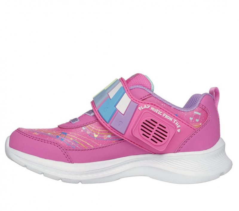 Pink Skechers Jumpsters 2.0 - Skech Tunes Girls' Sneakers | PXDU-53742