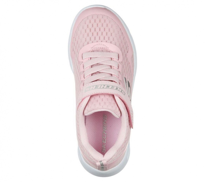 Pink Skechers Microspec Max Girls' Sneakers | APZS-92350