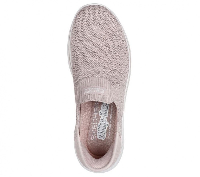 Pink Skechers Slip-ins: Go Walk 7 - Springtime Women's Sneakers | IKYQ-73861