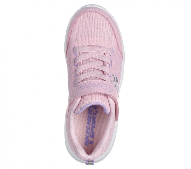 Pink Skechers Sole Swifters Girls' Sneakers | RNVH-54962