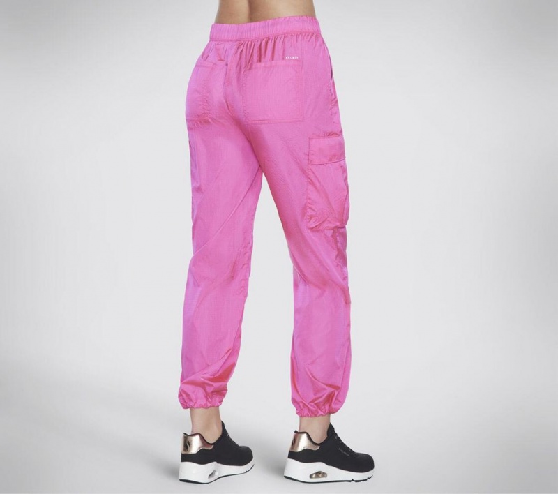 Pink Skechers Uno Cargo Women's Pants | PTWU-64170