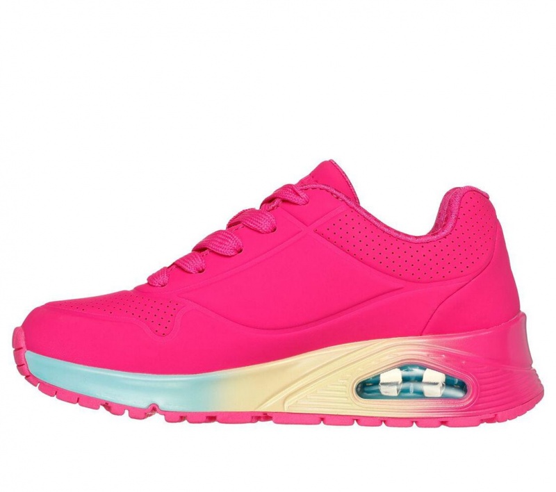 Pink Skechers Uno Gen1 - Pop Of Ombre Girls' Sneakers | NYMQ-81076