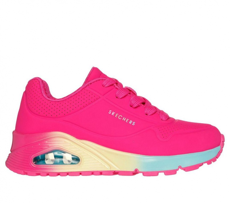 Pink Skechers Uno Gen1 - Pop Of Ombre Girls\' Sneakers | NYMQ-81076