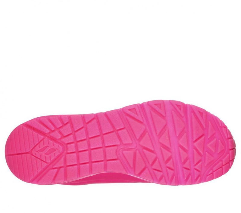 Pink Skechers Uno - Night Shades Women's Sneakers | FPOW-62831