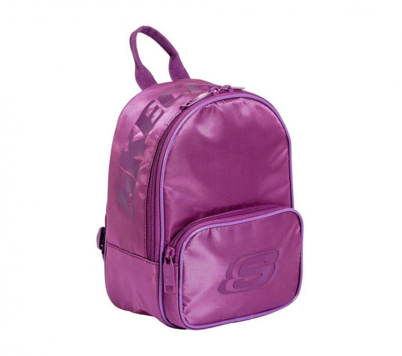 Purple Skechers Accessories Skx Logo Mini Women's Backpack | TDWE-32497