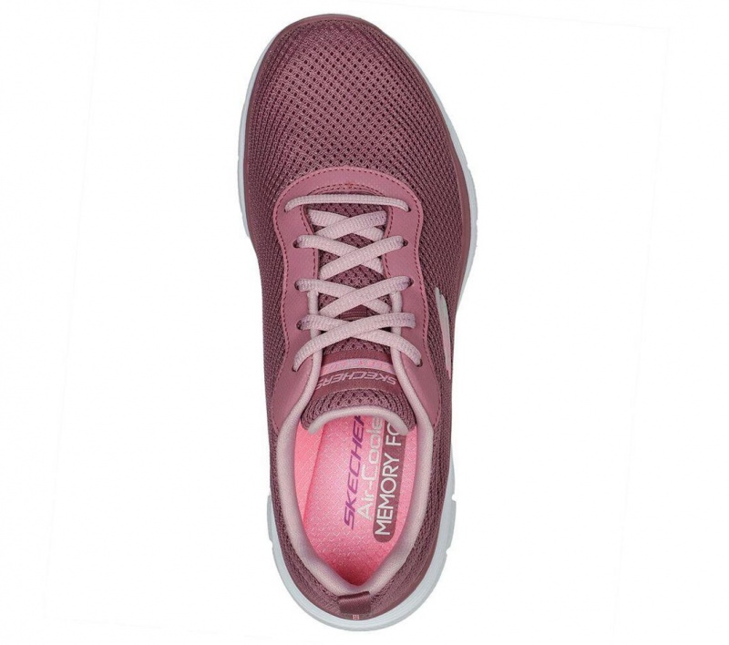 Purple Skechers Flex Appeal 4.0 - Brilliant View Women's Sneakers | DQWC-91850