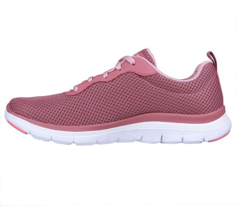 Purple Skechers Flex Appeal 4.0 - Brilliant View Women's Sneakers | DQWC-91850