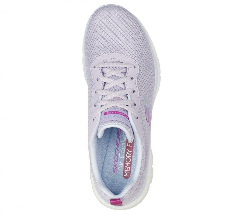 Purple Skechers Flex Appeal 4.0 - Brilliant View Women's Sneakers | NEFR-61385