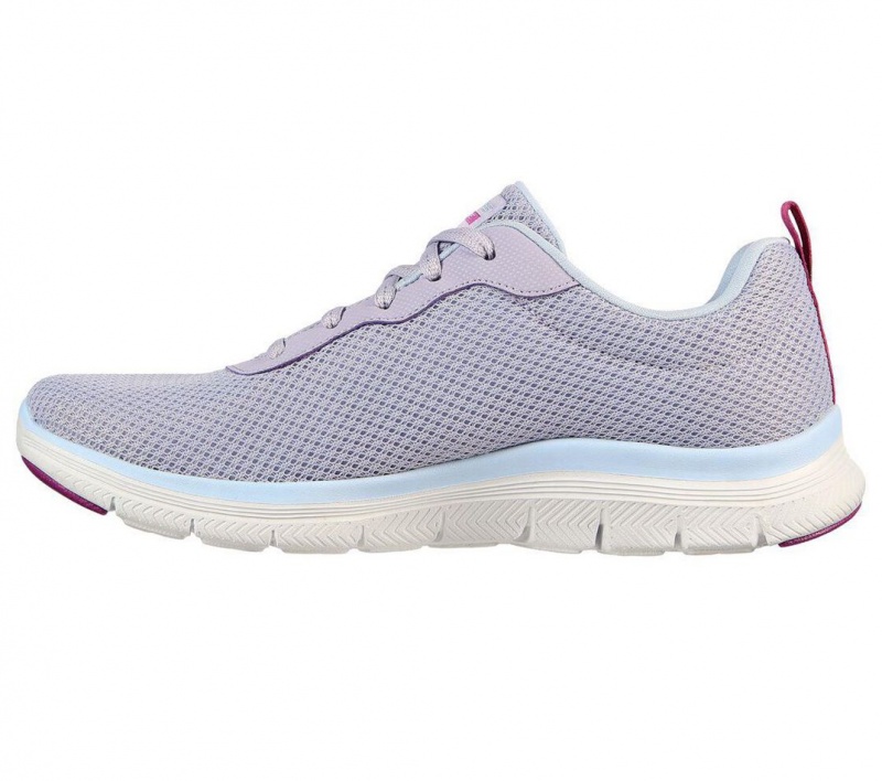 Purple Skechers Flex Appeal 4.0 - Brilliant View Women's Sneakers | NEFR-61385