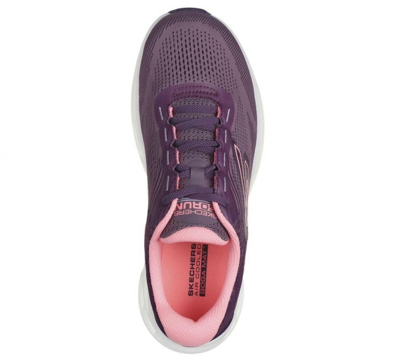 Purple Skechers Go Run Swirl Tech Speed - Ultimate Stride Women's Sneakers | VNKO-43561